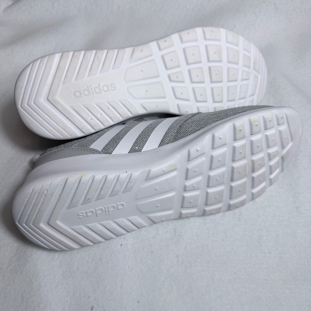 Adidas QT Racer 2.0 Women 8 Grey White Running Shoes FY8312 Cloudfoam Sneakers - Picture 11 of 15